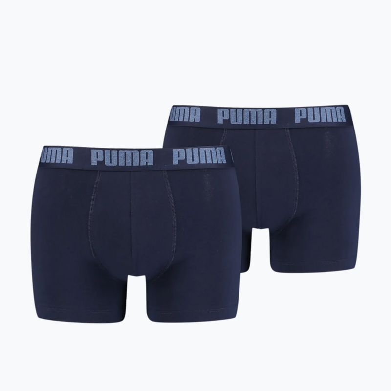 Men's PUMA Basic boxer shorts 2 pairs navy