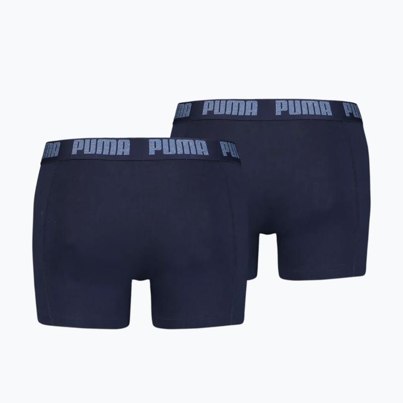 Men's PUMA Basic boxer shorts 2 pairs navy 2