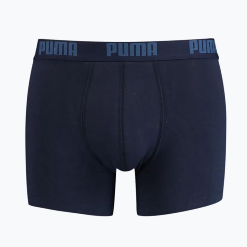 Men's PUMA Basic boxer shorts 2 pairs navy 3