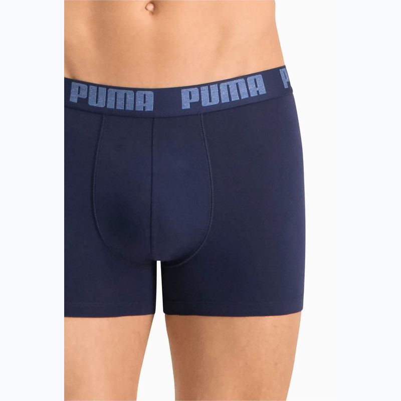 Men's PUMA Basic boxer shorts 2 pairs navy 8