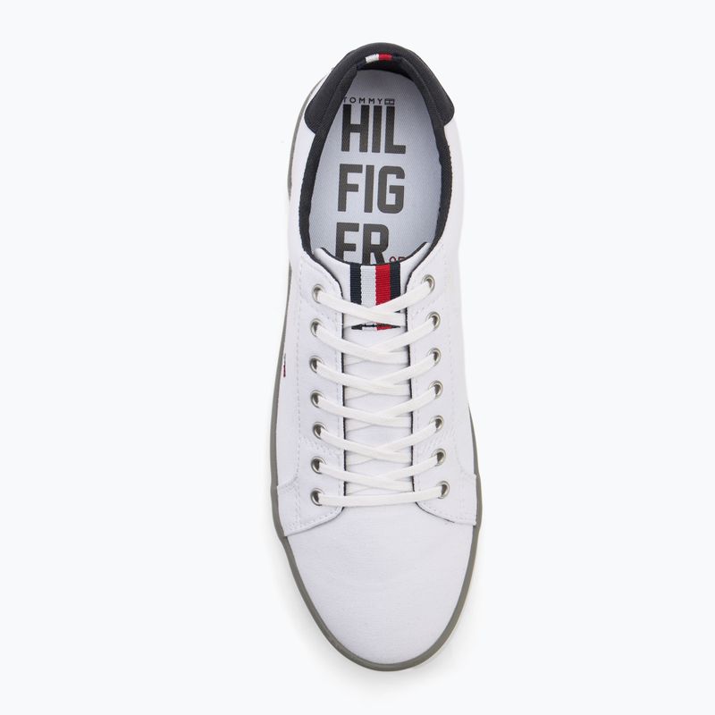 Tommy Hilfiger men's Harlow 1D white trainers 5
