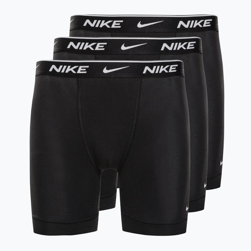 Men's Nike Everyday Cotton Stretch Boxer Brief 3Pk MP1 black