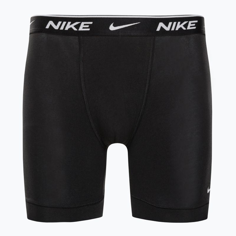 Men's Nike Everyday Cotton Stretch Boxer Brief 3Pk MP1 black 2