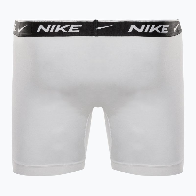 Men's Nike Everyday Cotton Stretch Boxer Brief 3Pk MP1 white/grey heather / black 9