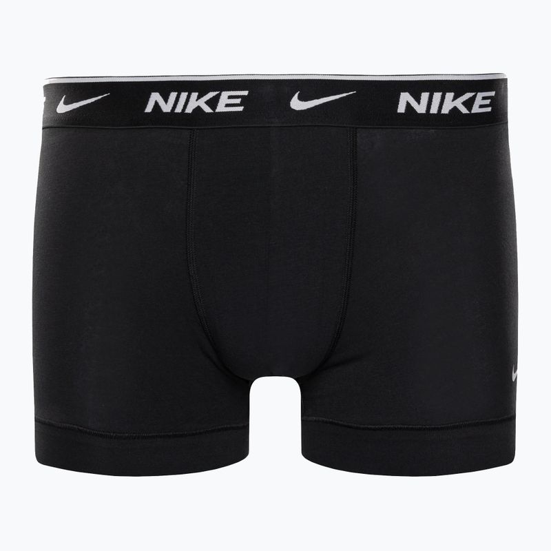 Men's boxer shorts Nike Everyday Cotton Stretch Trunk 3Pk UB1 black