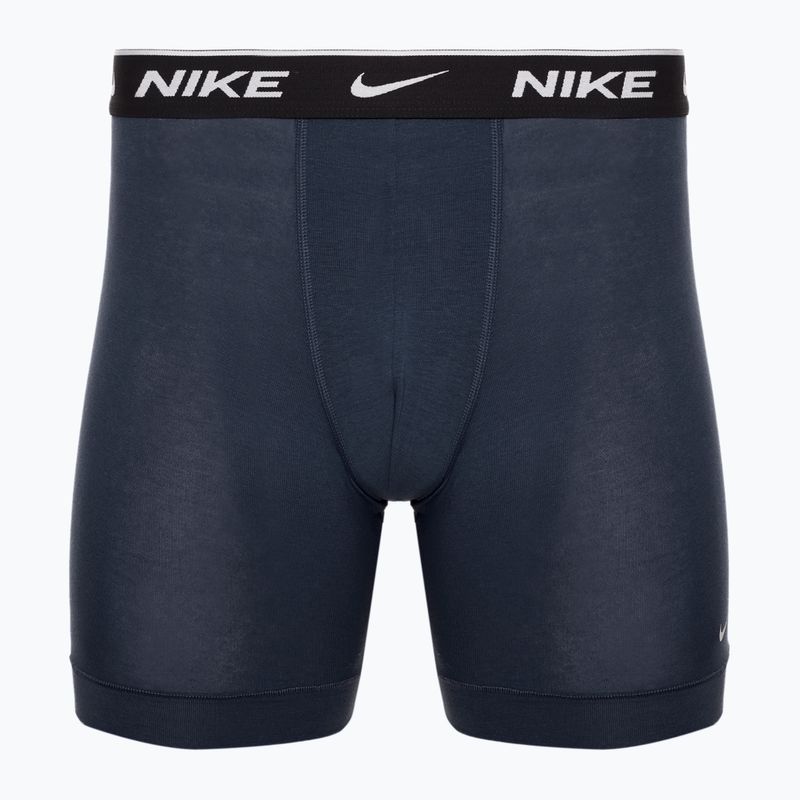 Nike Everyday Cotton Stretch men's boxer shorts 3 pairs obsidian/game royal/black 2