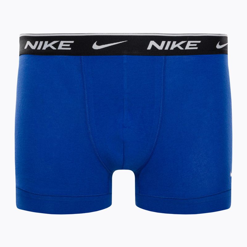 Men's boxer shorts Nike Everyday Cotton Stretch Trunk 3Pk UB1 obsidian / game royal / black 8