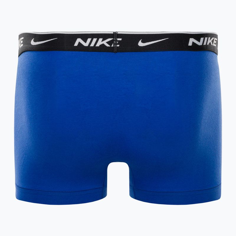 Men's boxer shorts Nike Everyday Cotton Stretch Trunk 3Pk UB1 obsidian / game royal / black 9