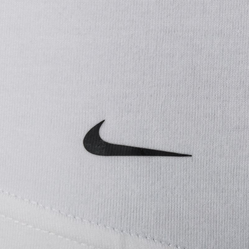 Men's training t-shirt Nike Everyday Cotton Stretch Crew Neck SS 2Pk 100 white 3
