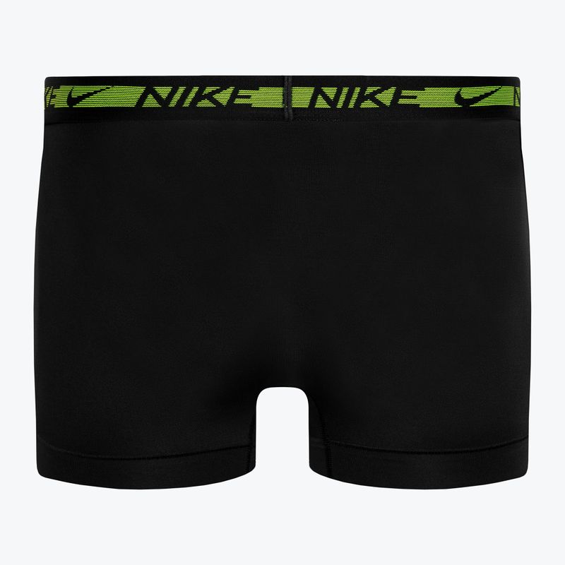 Men's boxer shorts Nike Dri-FIT Ultra Stretch Micro Trunk 3 pairs black/volt/blue/red 3