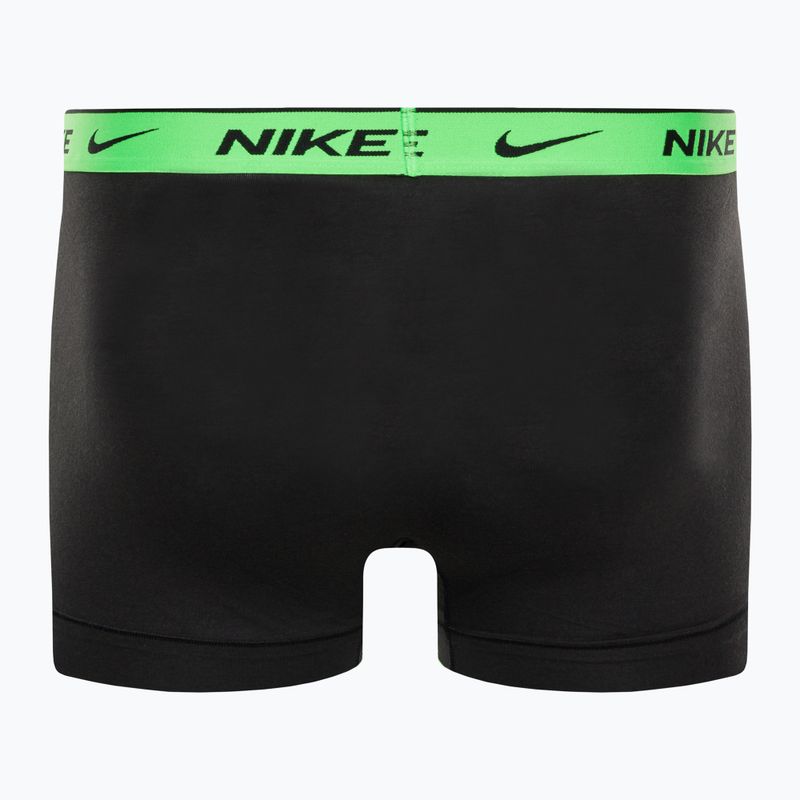 Men's boxer shorts Nike Everyday Cotton Stretch Trunk 3Pk BAU geo block print/cool grey/black 9