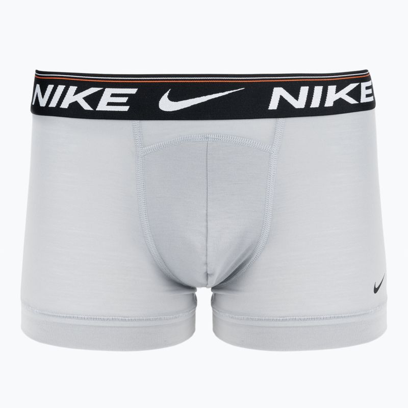 Men's boxer shorts Nike Dri-FIT Ultra Comfort Trunk 3 pairs grey/orange 2