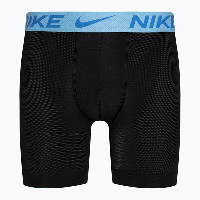 Men's boxer shorts Nike Dri-FIT ADV Micro Brief 3 pairs safari print/light photo blue/black 7