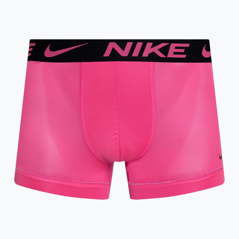 Nike Dri-FIT Cotton Trunk men's boxer shorts 3 pairs picante red/laser fuchsia/black 4