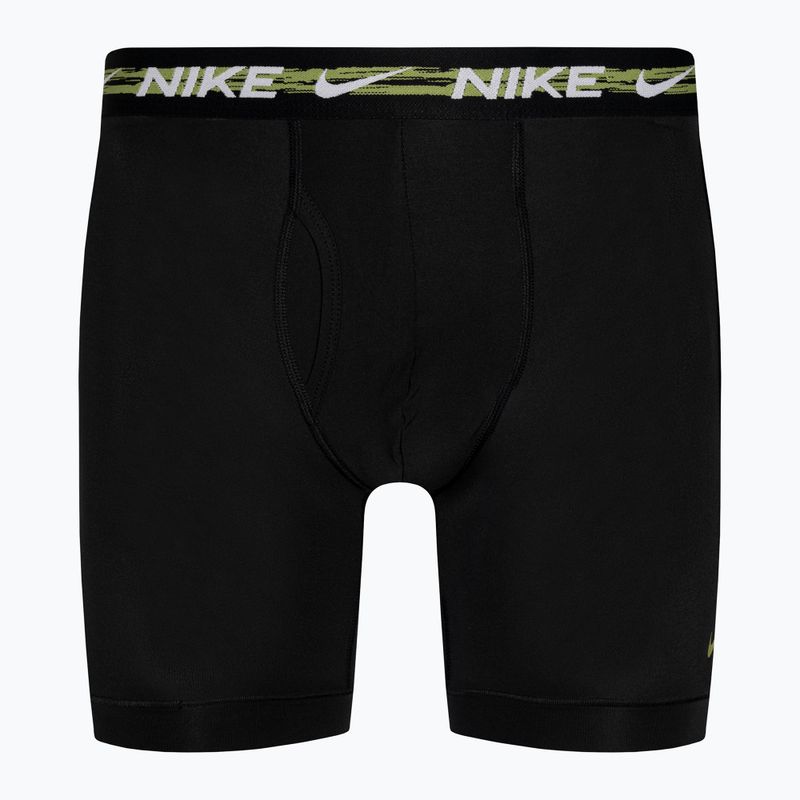 Men's boxer shorts Nike Dri-FIT Ultra-Stretch Micro Brief 3 pairs laser fuchsia/court blue/black 3