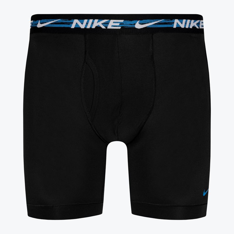 Men's boxer shorts Nike Dri-FIT Ultra-Stretch Micro Brief 3 pairs laser fuchsia/court blue/black 5