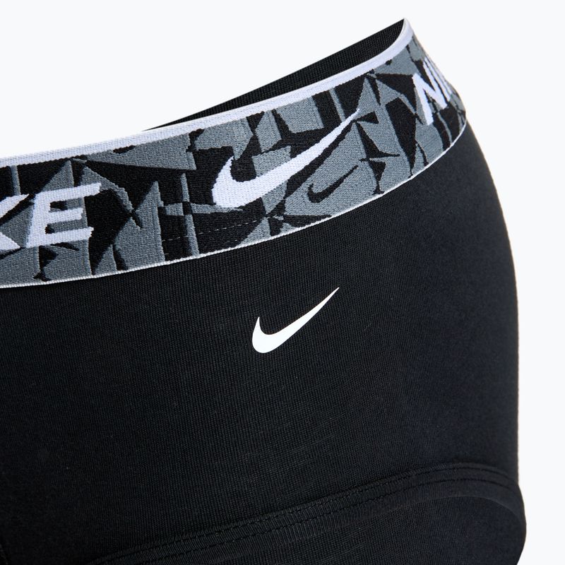 Men's Nike Everyday Cotton Stretch Brief 3 pairs black/green/black 6