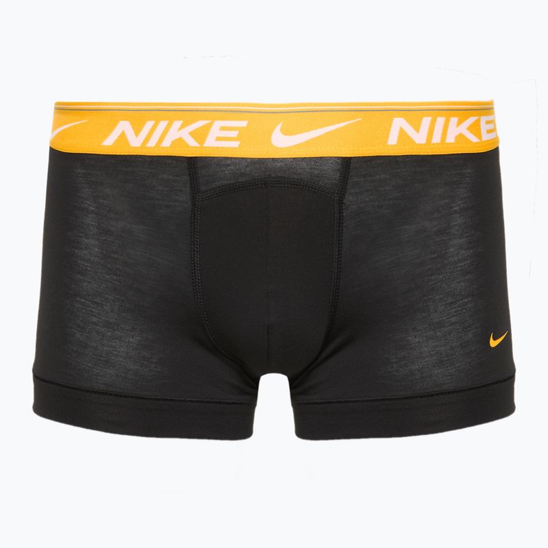 Men's boxer shorts Nike Dri-FIT Ultra Comfort Trunk 3 pairs black gold/storm/black 2