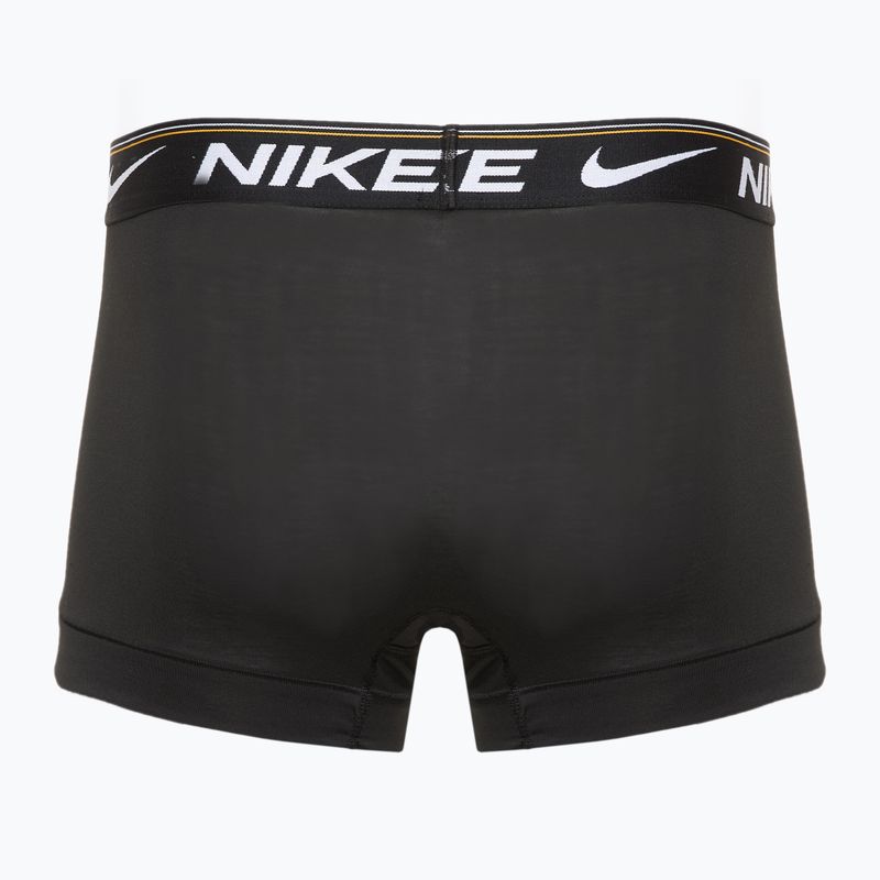 Men's boxer shorts Nike Dri-FIT Ultra Comfort Trunk 3 pairs black gold/storm/black 5