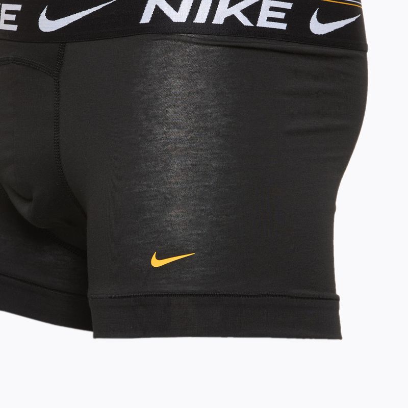 Men's boxer shorts Nike Dri-FIT Ultra Comfort Trunk 3 pairs black gold/storm/black 6