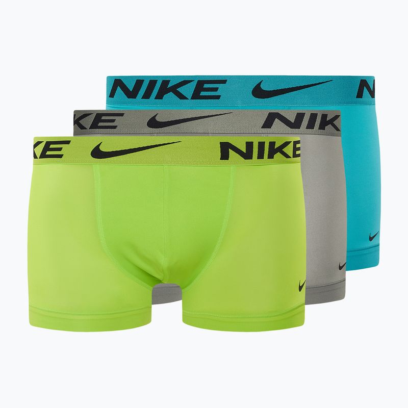 Nike Dri-Fit Essential men's boxer shorts 3 pairs cyber/dark stucco/dusty cactus