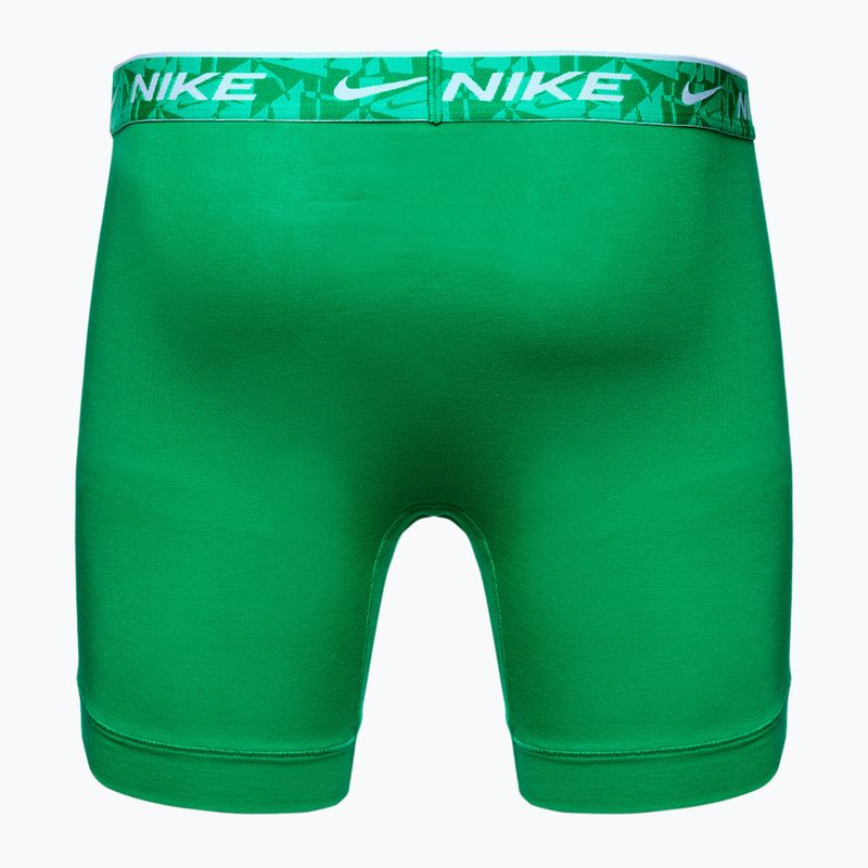 Men's Nike Everyday Cotton Stretch boxer shorts 3 pairs green/black 5