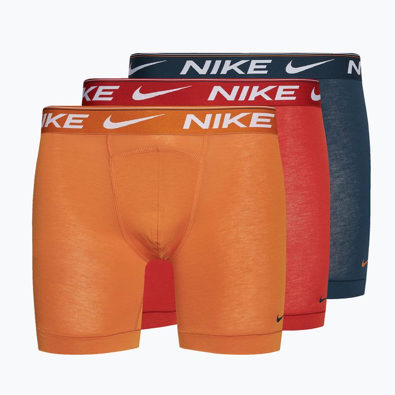 Nike Dri-FIT Ultra Comfort men's boxer shorts 3 pairs monarch/dragon red/armony navy