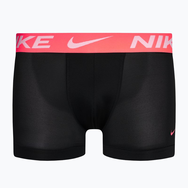 Nike Dri-Fit Essential men's boxer shorts 3 pairs black/dark grey/black 2