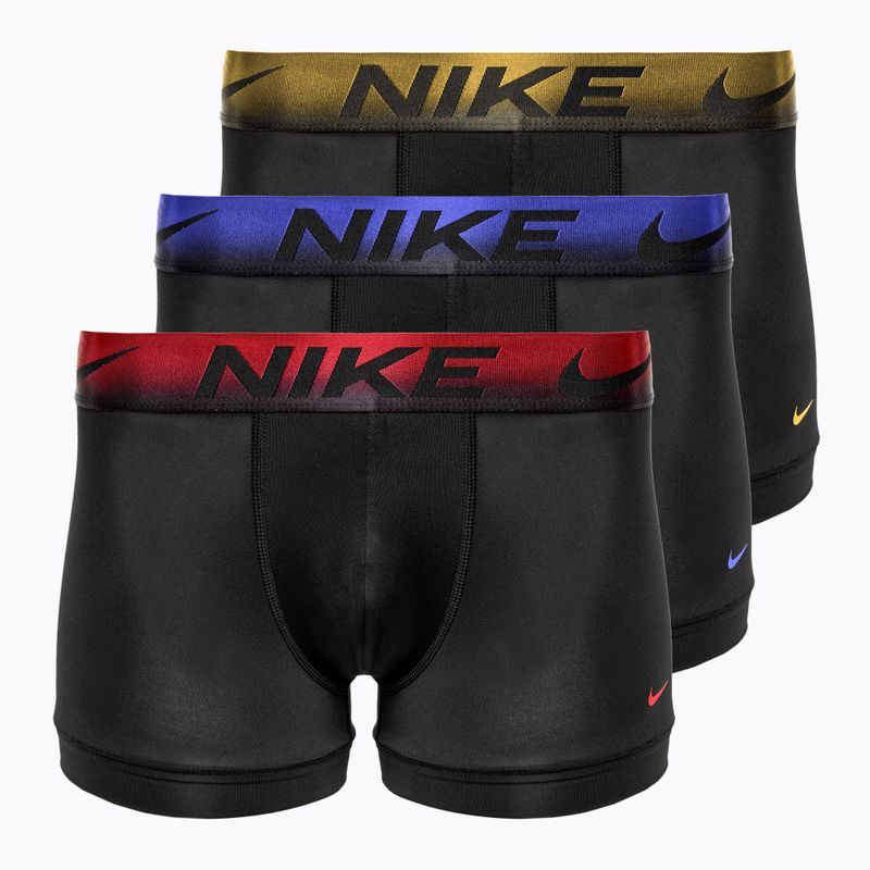 Nike Dri-Fit Essential men's boxer shorts 3 pairs black/royal/gold