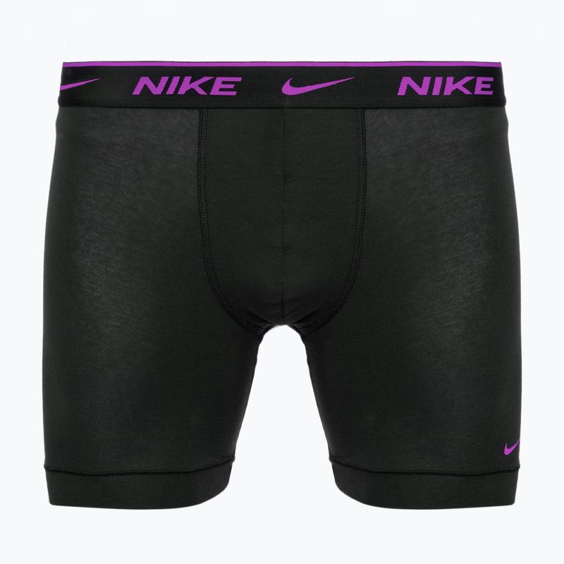 Men's Nike Everyday Cotton Stretch boxer shorts 3 pairs black/gold/black 3