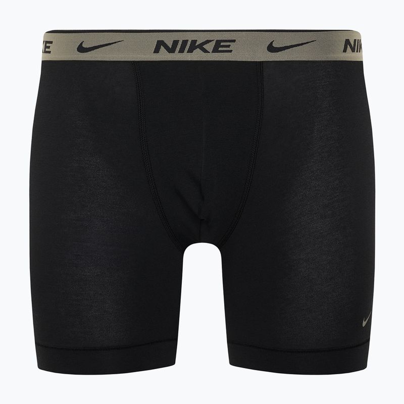 Nike Everyday Cotton Stretch men's boxer shorts 3 pairs cyber black/heather grey/dark pony 6