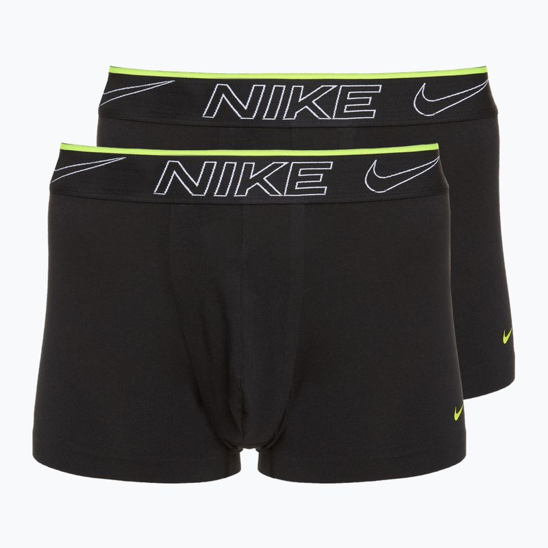 Men's Nike Elite Cotton Stretch Trunk 2 pairs multicolour