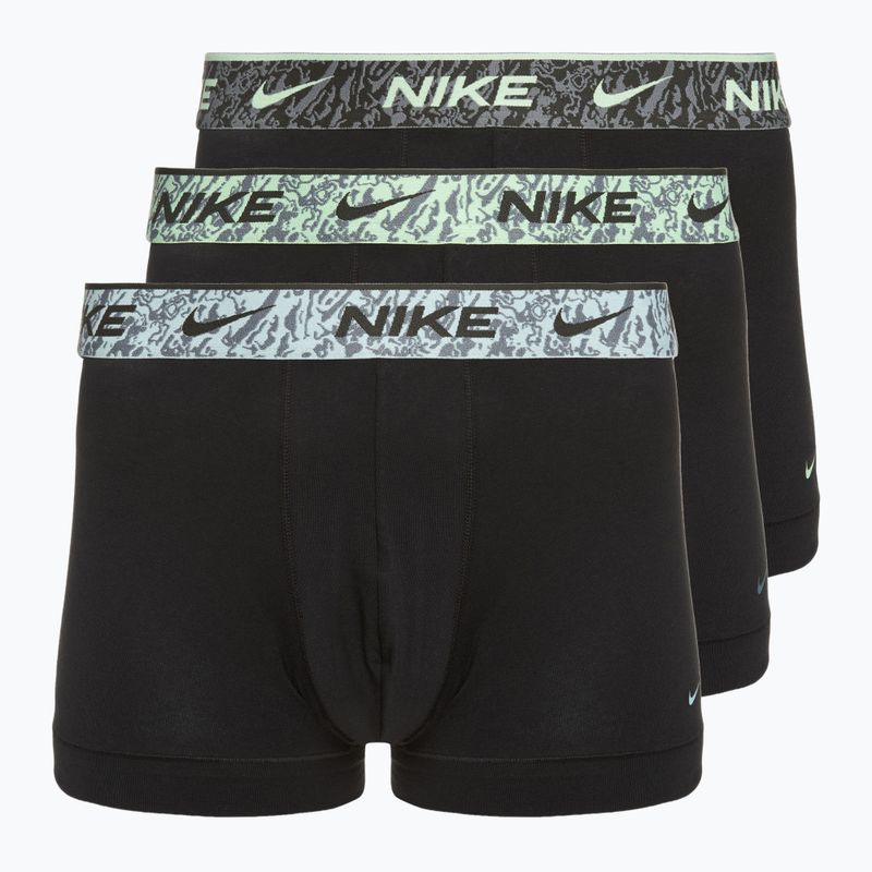 Men's Nike Everyday Cotton Stretch Trunk boxer shorts 3 pairs multicolour