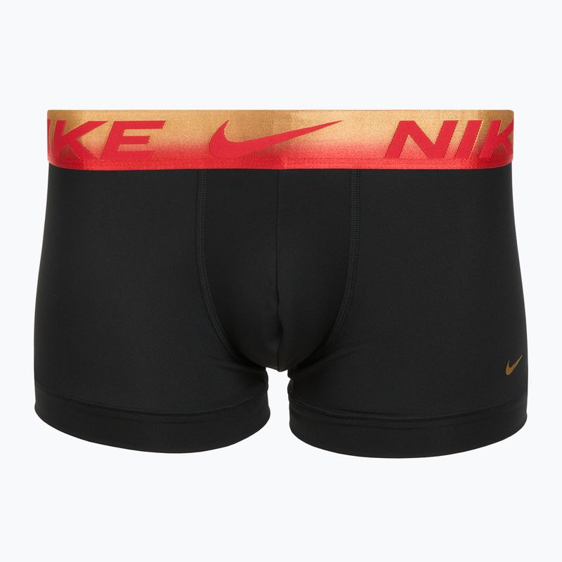 Nike Dri-Fit Essential Micro Trunk men's boxer shorts 3 pairs blk/uni red/blk/uni red metallic gradient wb 2