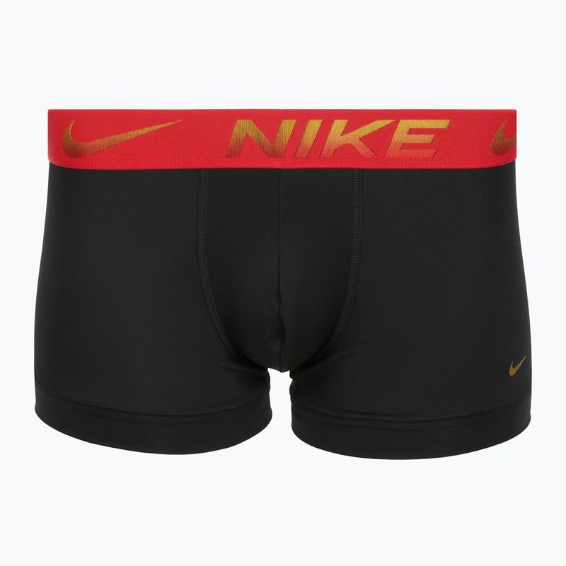 Nike Dri-Fit Essential Micro Trunk men's boxer shorts 3 pairs blk/uni red/blk/uni red metallic gradient wb 3