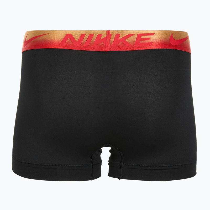 Nike Dri-Fit Essential Micro Trunk men's boxer shorts 3 pairs blk/uni red/blk/uni red metallic gradient wb 5