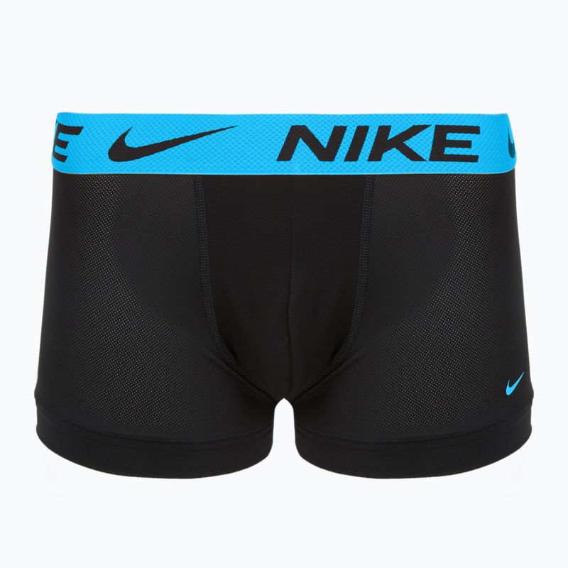 Nike Dri-FIT Cotton Trunk men's boxer shorts 3 pairs black mint foam/blue hero/bright ceramic wb 5