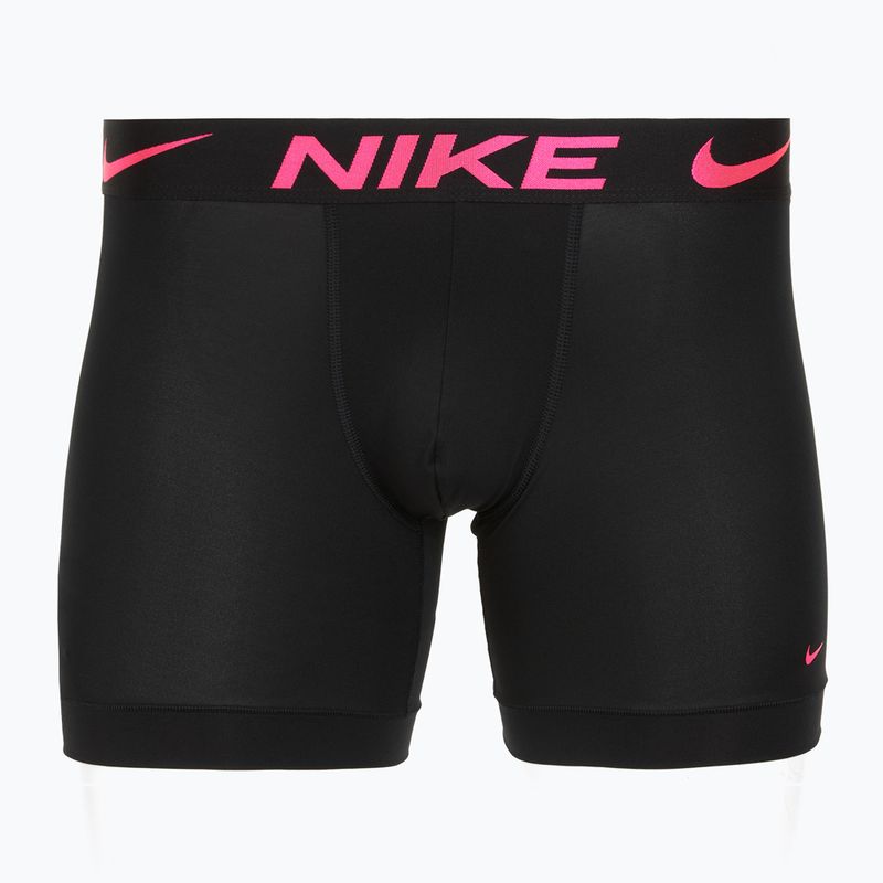 Men's Nike Dri-Fit Essential Micro Boxer Brief 3 pairs black hyper pink/uni red/black high shine wb 4