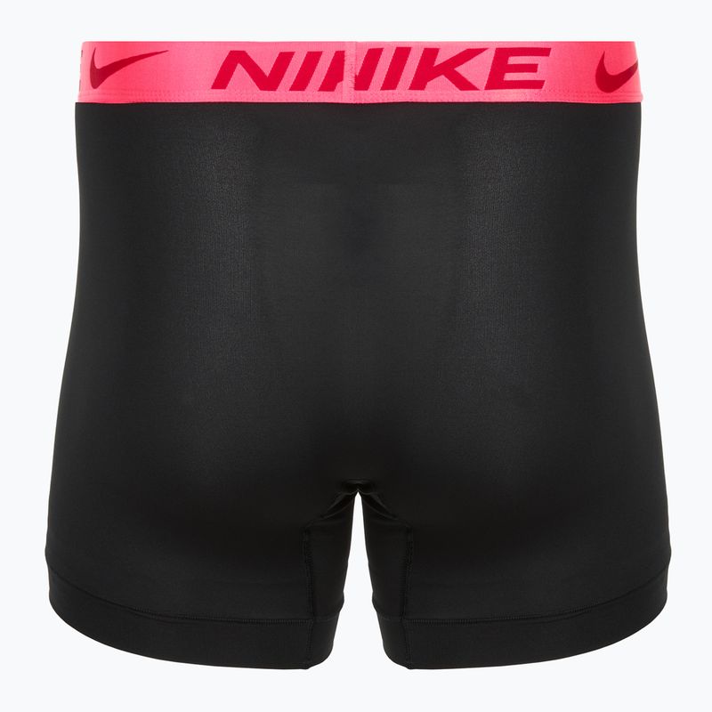Men's Nike Dri-Fit Essential Micro Boxer Brief 3 pairs black hyper pink/uni red/black high shine wb 5