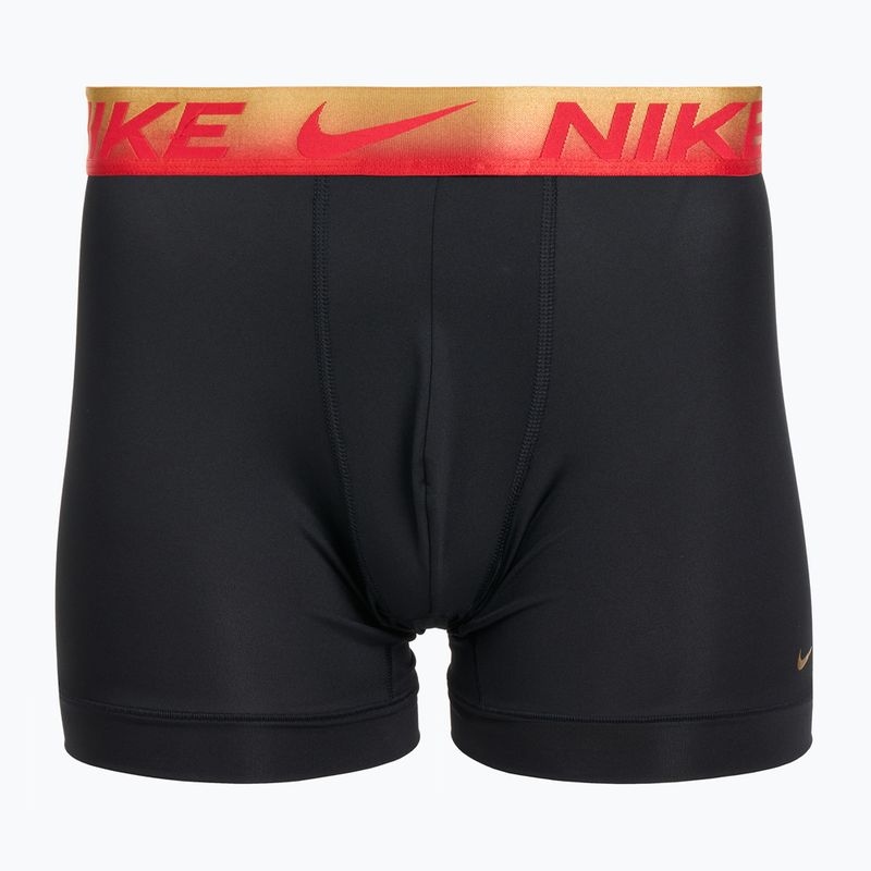 Men's boxers Nike Dri-Fit Essential Micro Boxer Brief 3 pairs university red/black/black metallic grdient wb 3