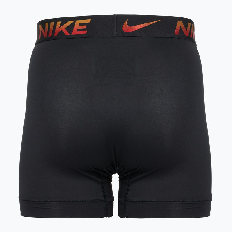Men's boxers Nike Dri-Fit Essential Micro Boxer Brief 3 pairs university red/black/black metallic grdient wb 5