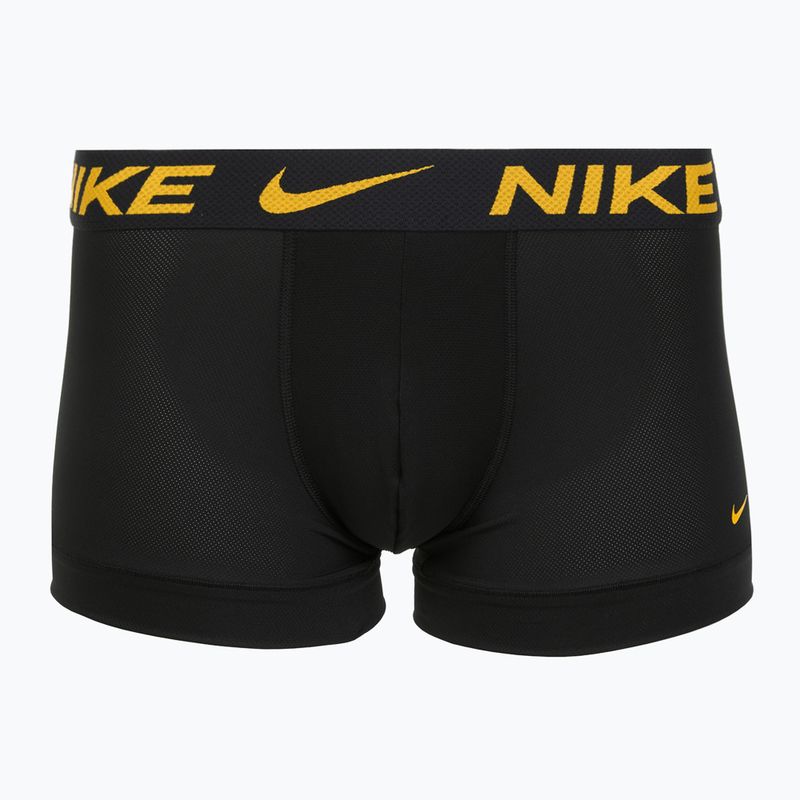 Nike Dri-FIT Cotton Trunk men's boxer shorts 3 pairs deep night/university gold/green shock 4