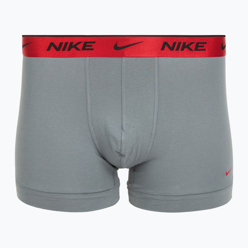 Men's boxer shorts Nike Everyday Cotton Stretch Trunk 3 pairs blk mt airmx wb/uni red/clear grey high shine wb 2