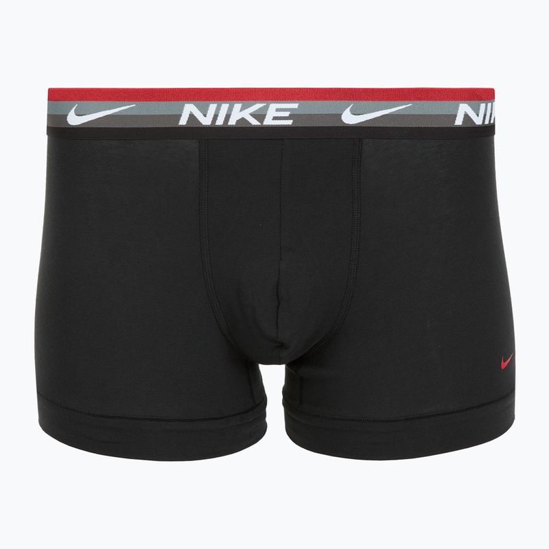 Men's boxer shorts Nike Everyday Cotton Stretch Trunk 3 pairs blk mt airmx wb/uni red/clear grey high shine wb 4