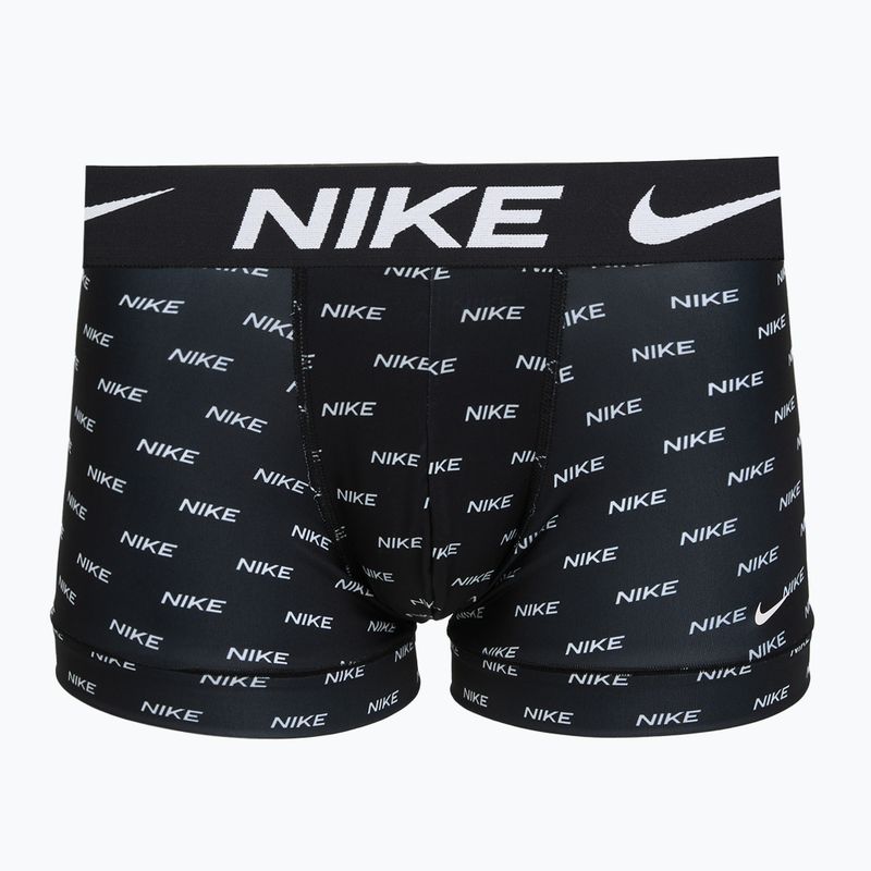 Men's boxers Nike Dri-Fit Essential 3 pairs black nike print/mars stone/deep night 3
