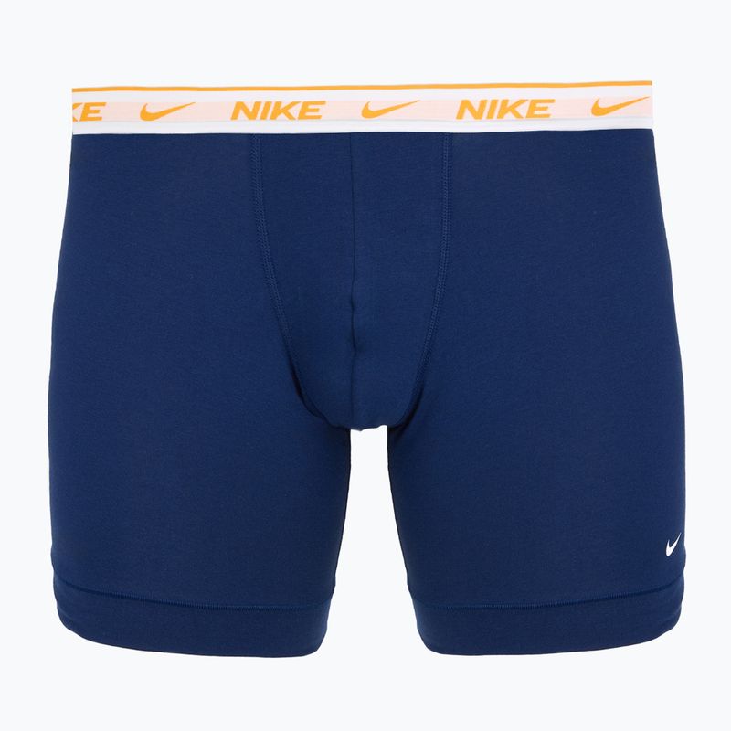 Men's boxers Nike Essential Cotton Stretch 3 pairs blue graphite 2