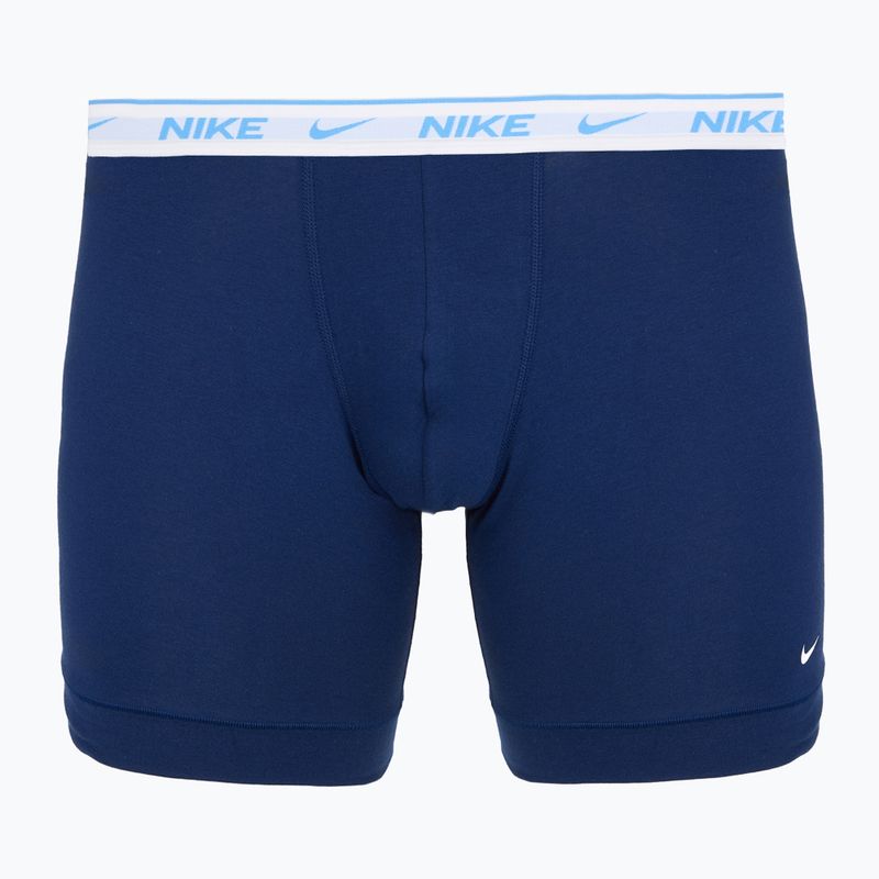 Men's boxers Nike Essential Cotton Stretch 3 pairs blue graphite 4