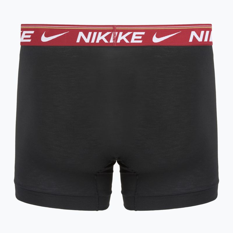 Men's boxers Nike Dri-FIT Ultra Comfort 3 pairs black/team crimson/dark raisin/black 3