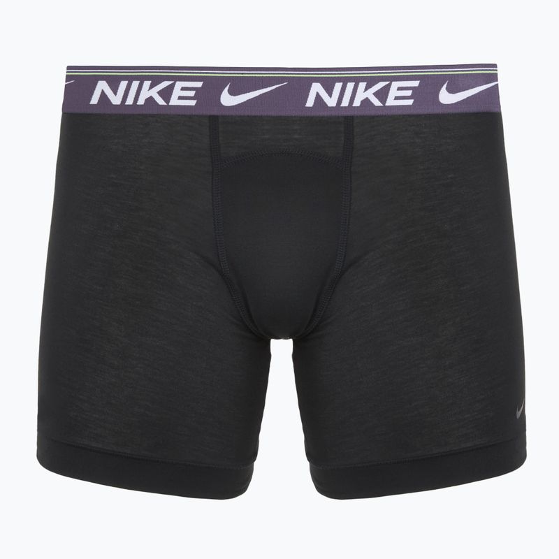Men's boxers Nike Dri-FIT Ultra Comfort 3 pairs black/team crimson/dark raisin/black 6