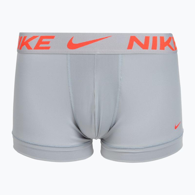 Men's boxers Nike Dri-Fit Essential Micro Trunk 3 pairs grey 2